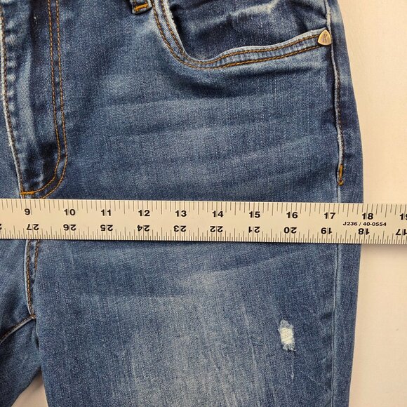 Kut From The Kloth  Lightly Distressed Medium Wash Jeans Size 6 - Picture 8 of 13